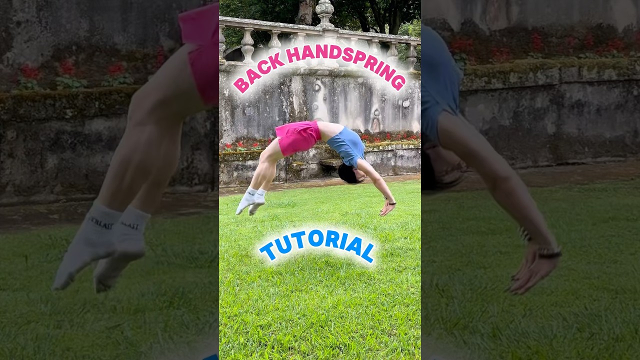 Step by Step Back Handspring Tutorial 🤸&zwj;♀️✨
