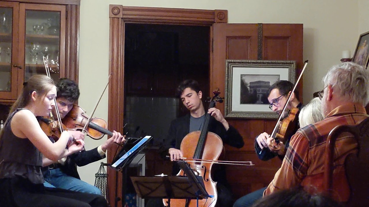 2019-11-16 - Mendelssohn String Quartet GroupMuse hosted by Heather Somerville MA2