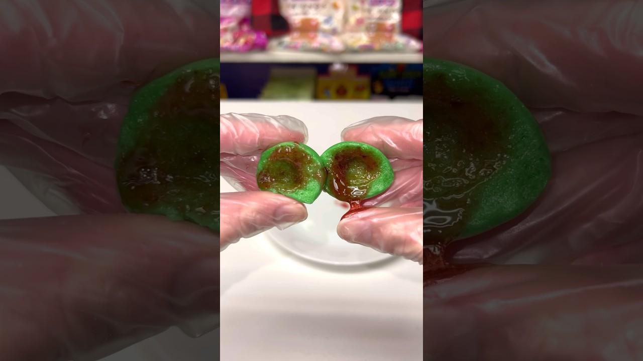 Watermelon Splash Gummies! 🍉 #candy #asmr