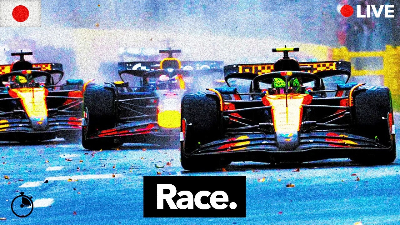 🔴 F1 LIVE: JAPANESE GP RACE WATCHALONG - Commentary + Live Timing