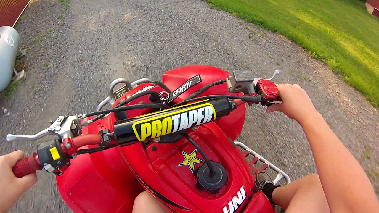 First Little Ride Of Summer With Honda 400EX!!
