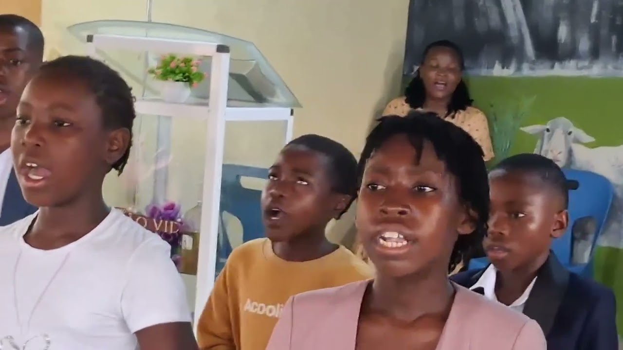 A melhor pregação infatil da Africa Moçambique 