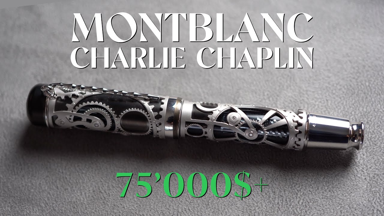 The incredible Montblanc Charlie Chaplin worth $75'000+