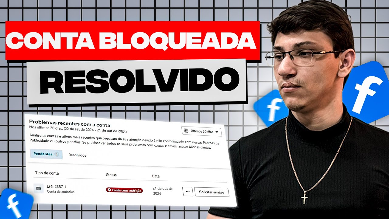 COMO RESTABELECER CONTAS BLOQUEADAS!
