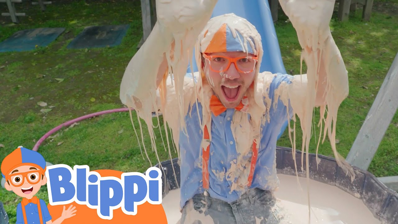 Fizzy, Flying Science Experiment's with Blippi | Kids Cartoons | Party Playtime!
