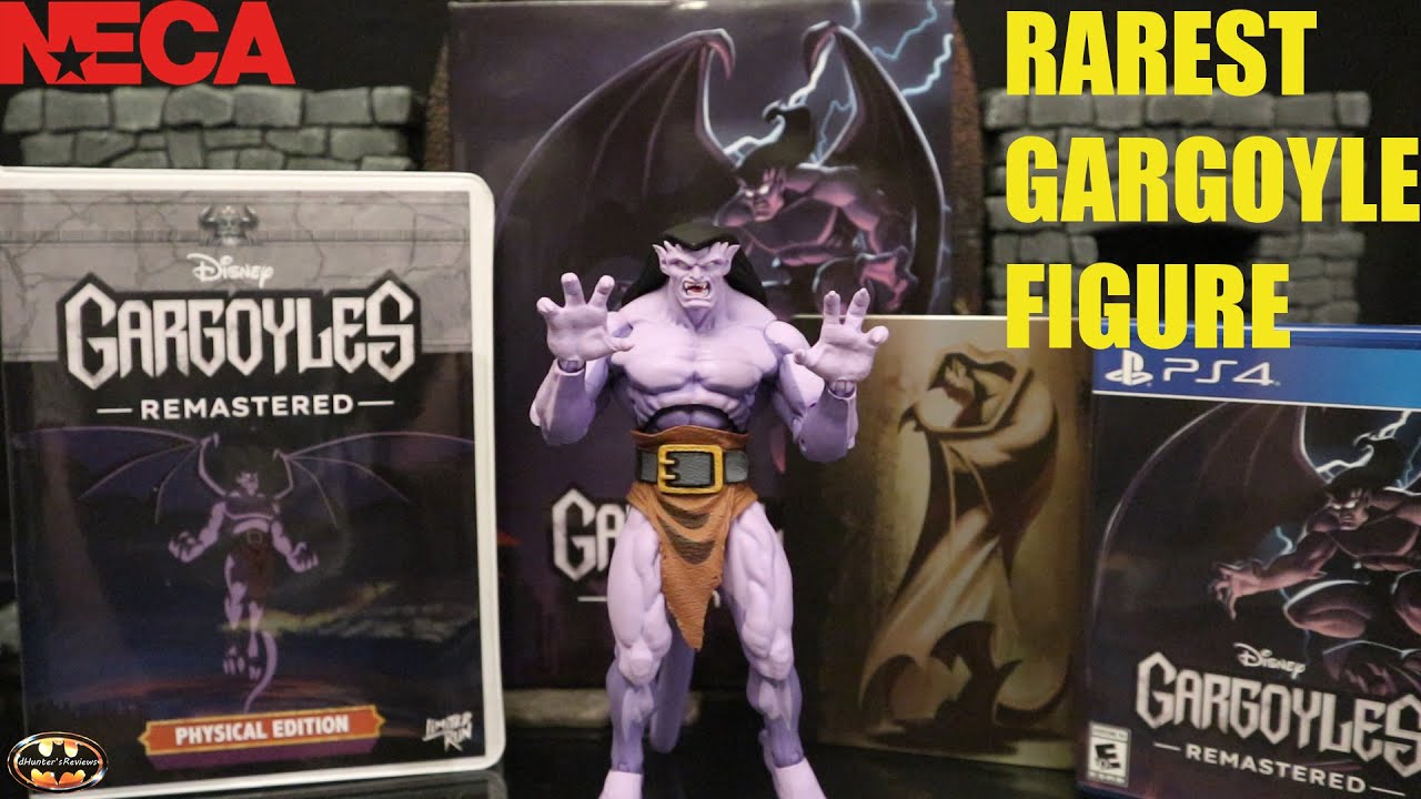 NECA Gargoyles Remastered Video Game Goliath RAREST NECA GAROYLE EVER! Action Figure Review