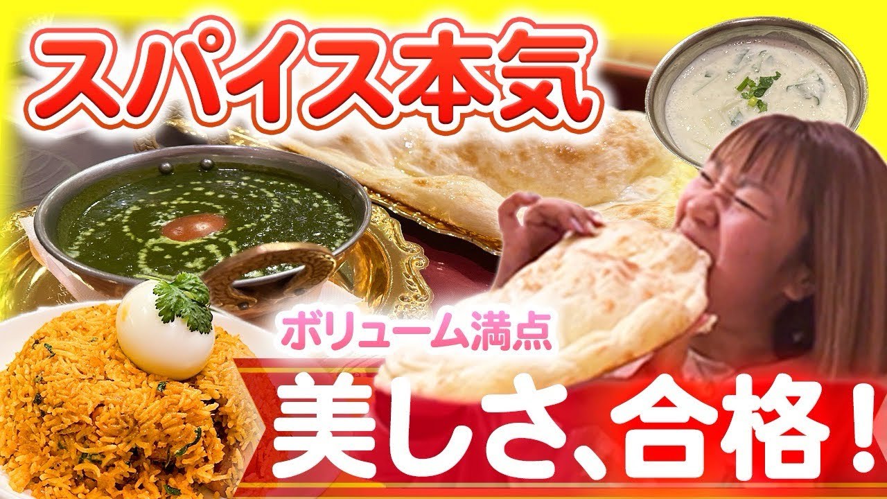 【ナマステ🙏本格スパイスカレー🍛💚】太田市の人気店🍛量があってシャレオツ✨Curryとピリヤニで決まり😍👌