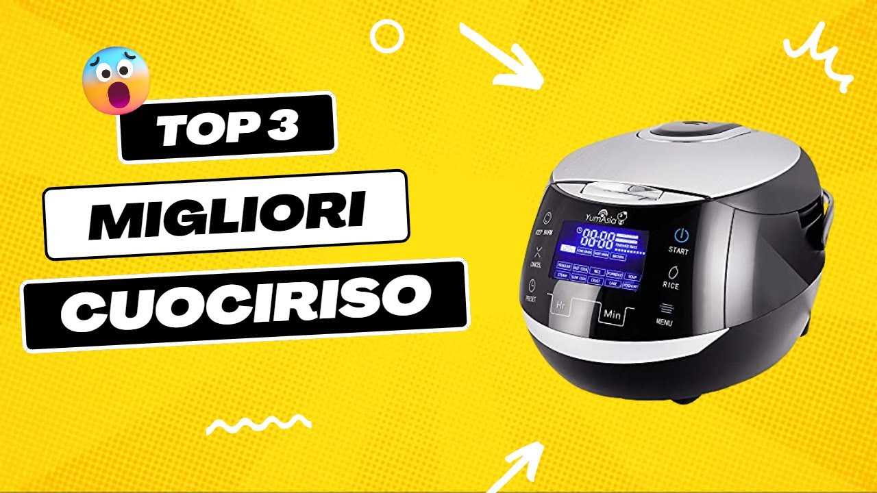 TOP 3 DEI MIGLIORI CUOCIRISO 2023 (Confronto & Test)