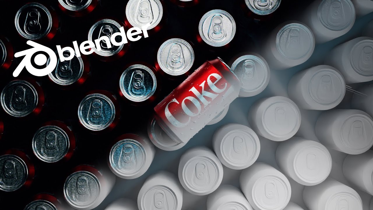 Coca Cola Commercial 3D Animation Blender