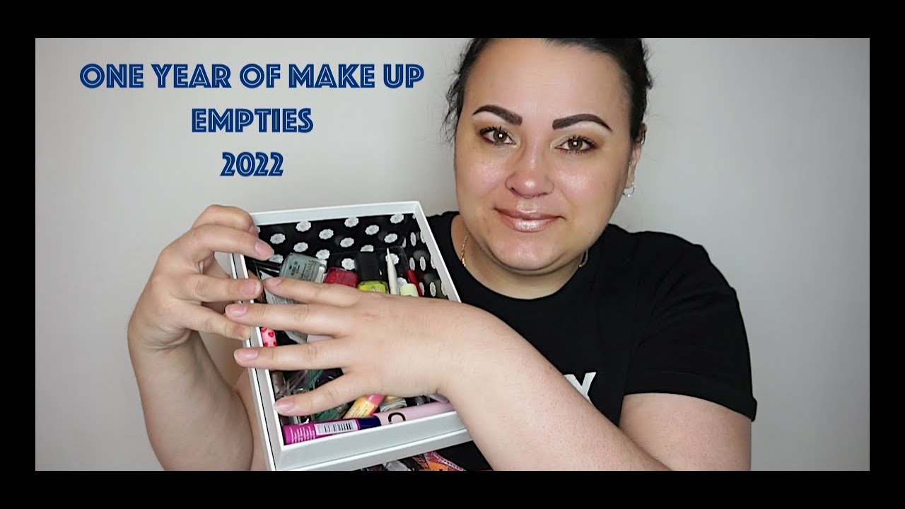 One Year Of Make Up Empties - 2022 // End of the year empties