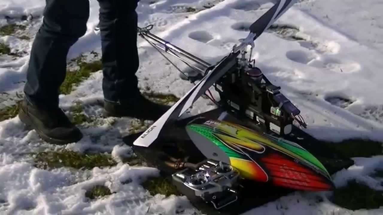 Align T-Rex 700 PRO DFC; Erstflug - Maiden flight