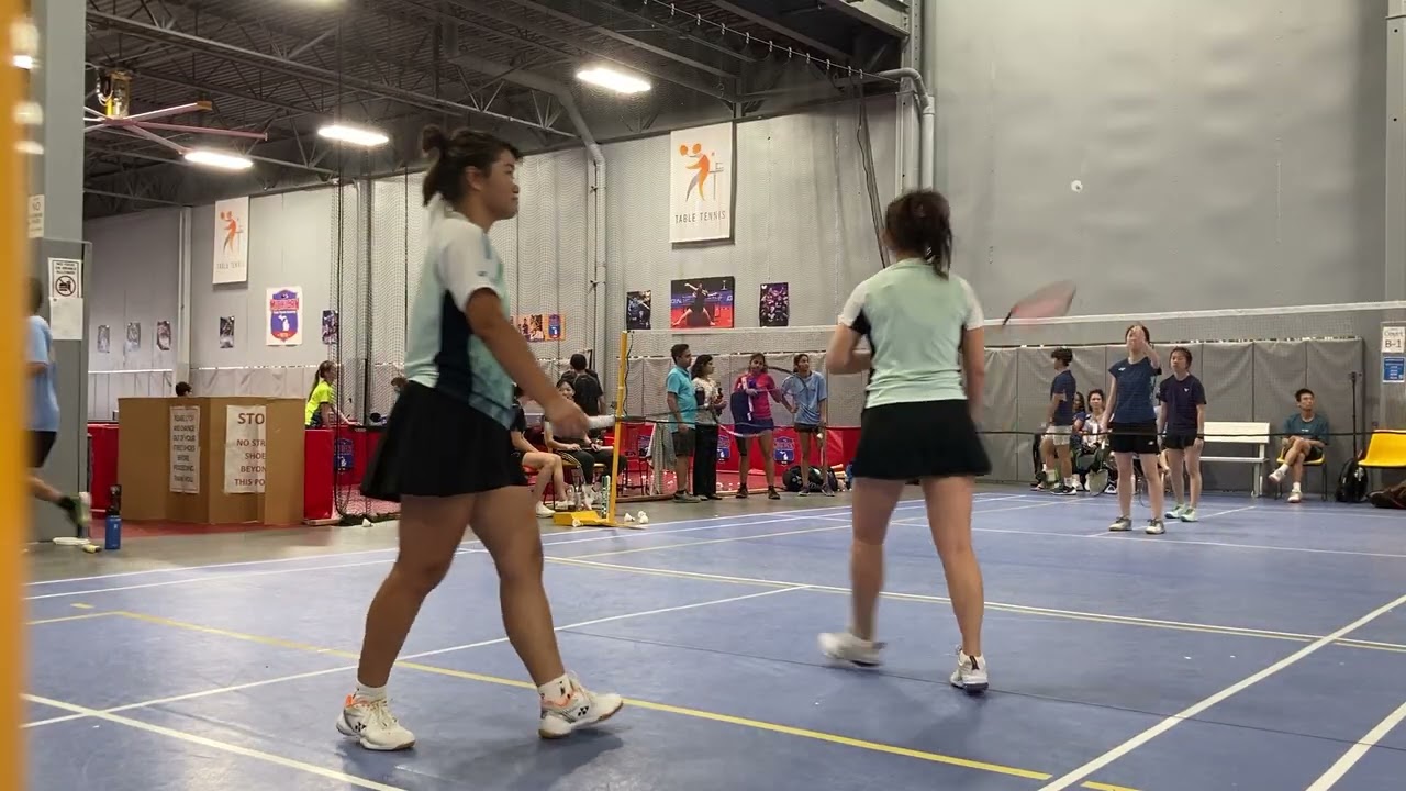 UofM Open Fall 2025, WD Open Consolation Quarter Final, 21-17, 21-16