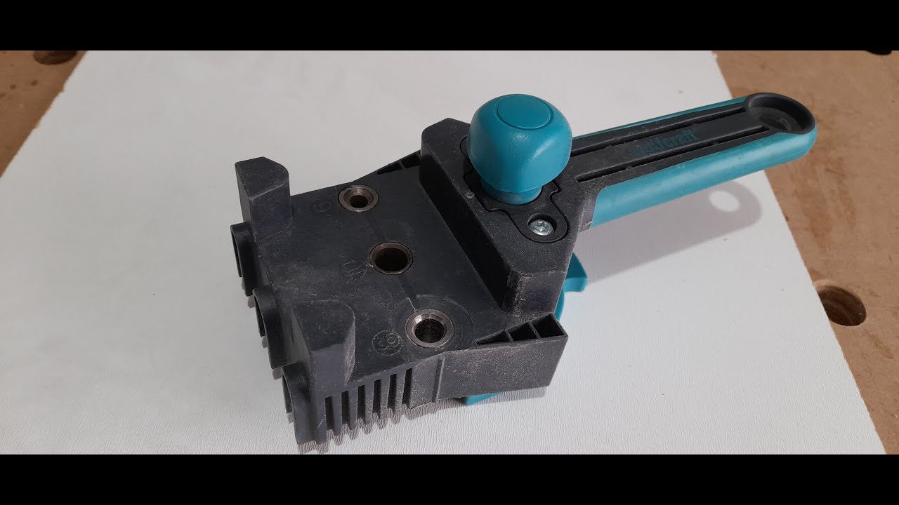 Como usar guia para tarugos wolfcraft