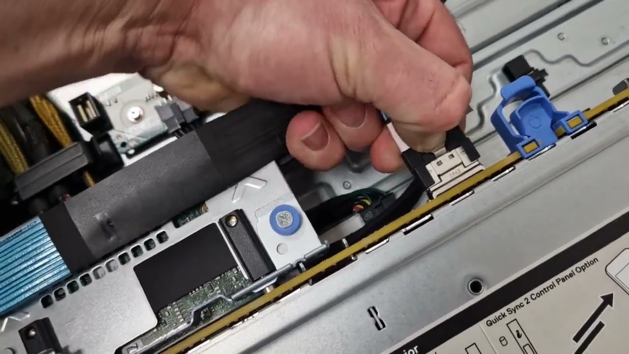 DELL PowerEdge r750xs H755 PERC RAID Controller removal