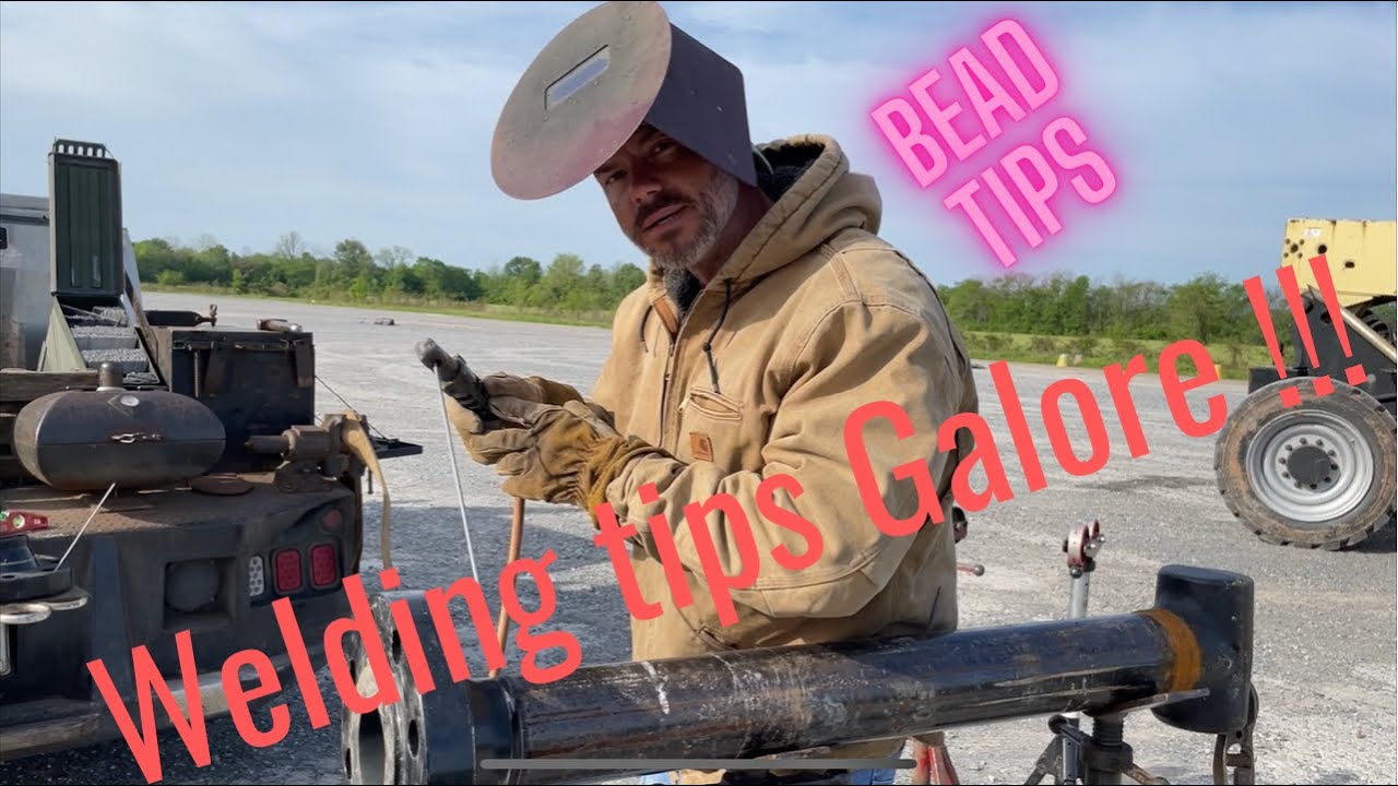 Pipe welding tips , land, spacer, bevel , & rod angle On the root pass