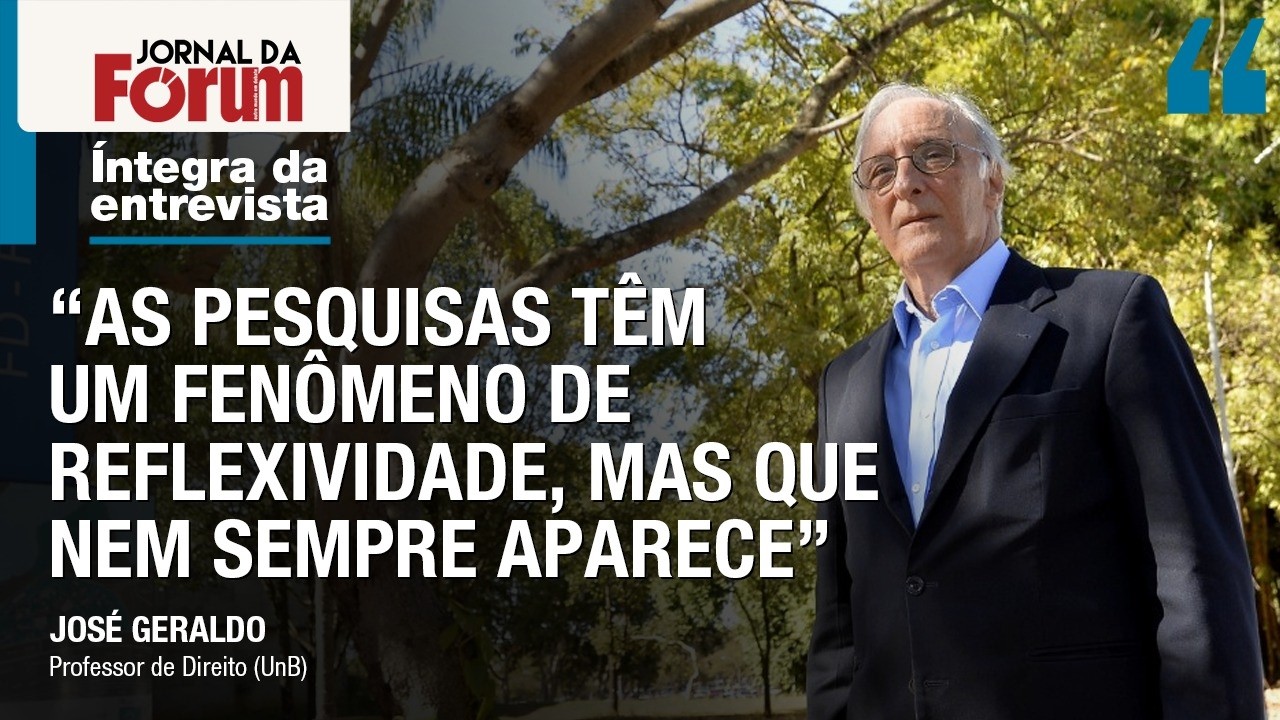 José Geraldo: “As pesquisas têm um fenômeno de reflexividade, mas que nem sempre aparece”