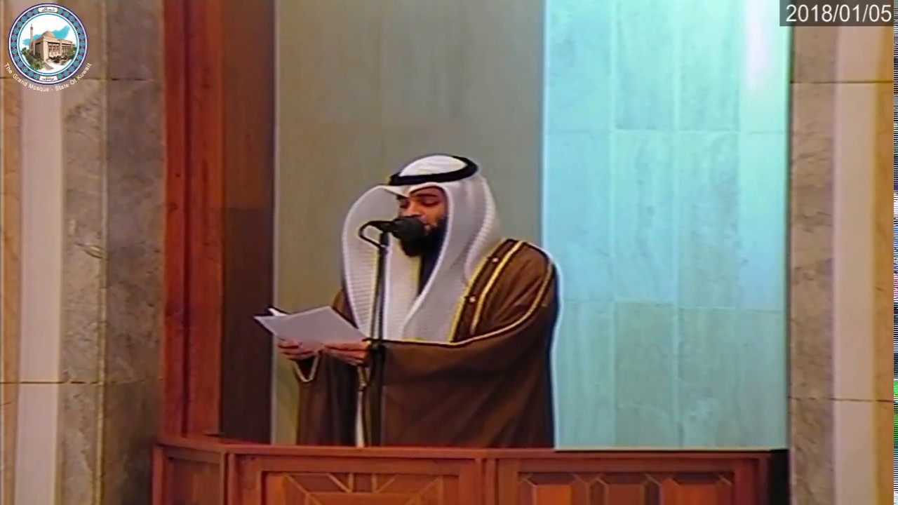 خطبة الجمعة في المسجد الكبير  05- يناير-2018