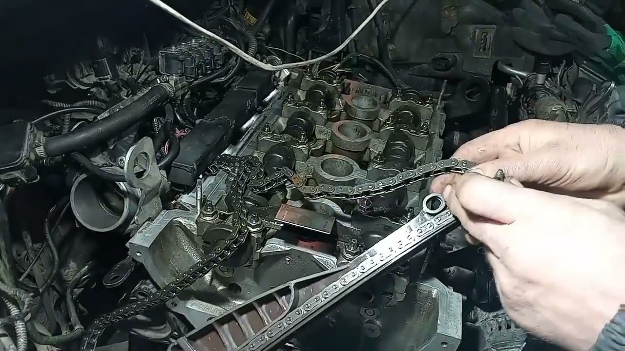 Как выставить метки грм на двигателе Форд 2.3 - 2.0 DOHC