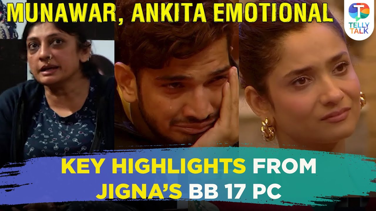 Key Highlights from Bigg Boss 17 contestant Jigna Vora's press conference: Ankita, Munawar EMOTIONAL