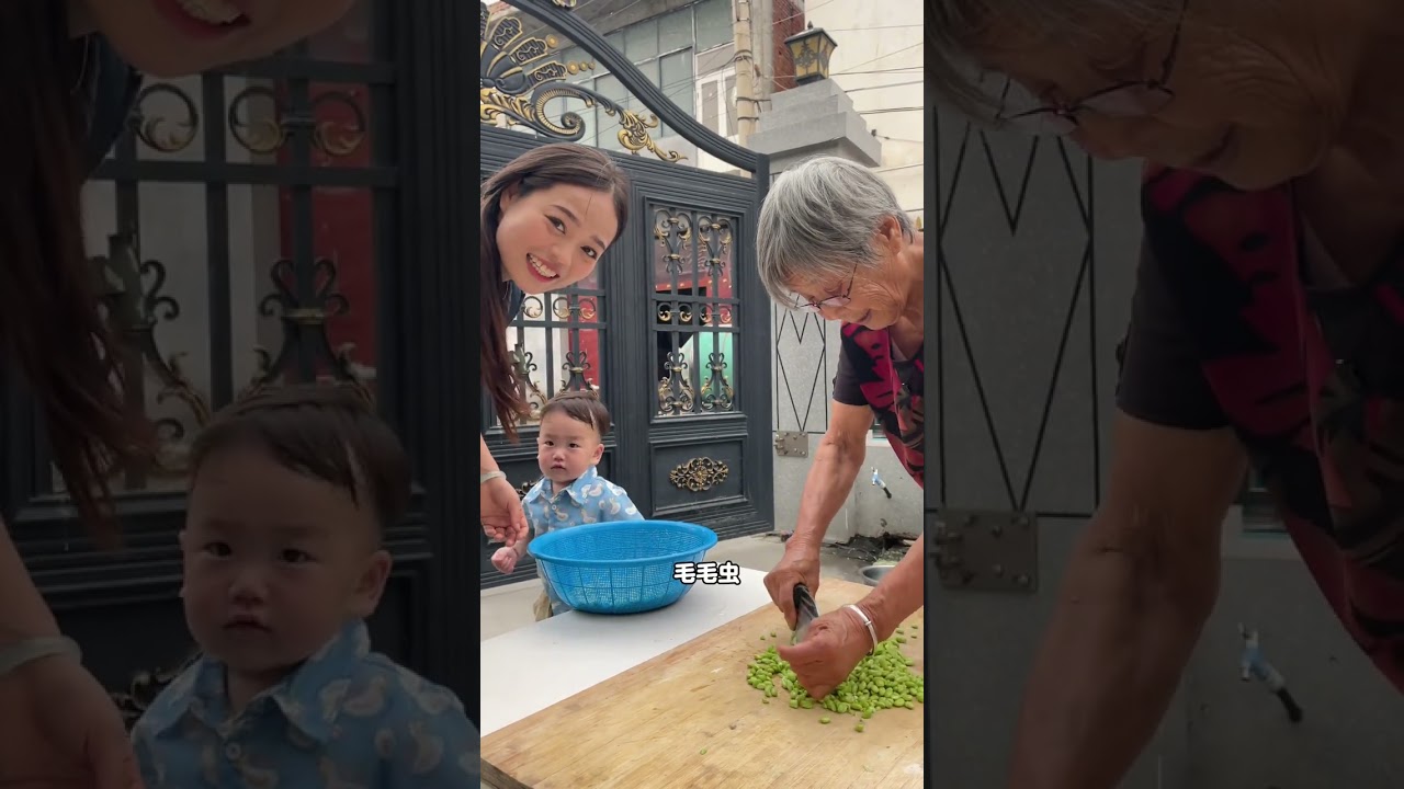 每年的八月十五前后都是吃豆丸子的时候，今天姥姥给我们做了一锅豆丸子。瞬间感觉回到了小时候。#记录我的农村生活 #记录真实生活 #2024新农人计划 #农村美食