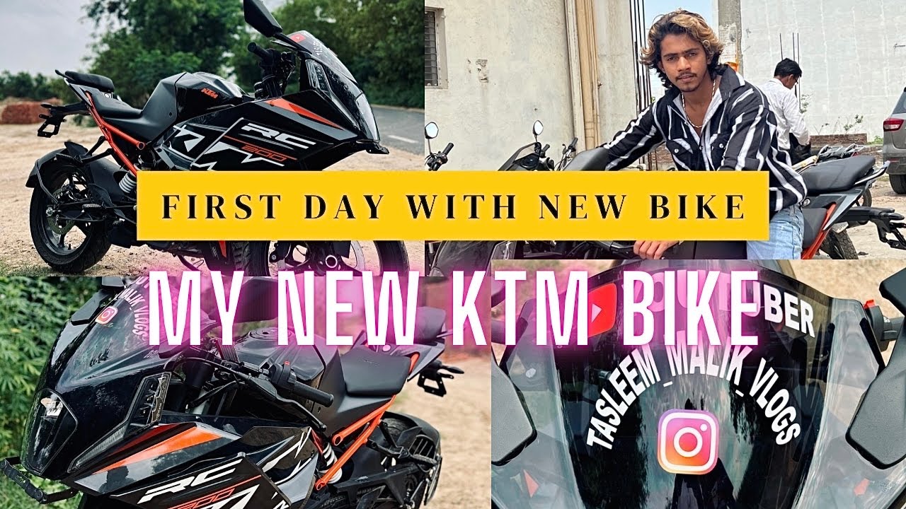First day with my new bike #ktm #ktmlover #tasleemmalikvlogs #vlog #shorts #trending #viral #trends