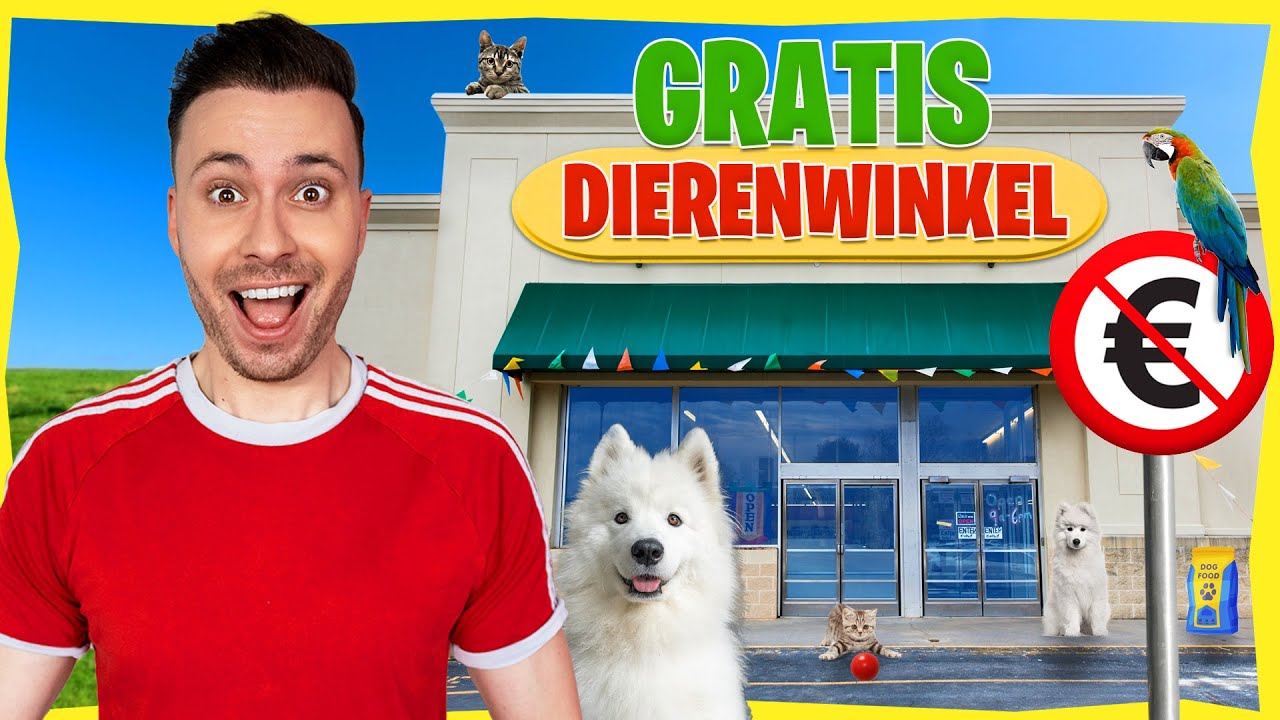 Ons Huis Ombouwen Tot Gratis Dierenwinkel! *Challenge*