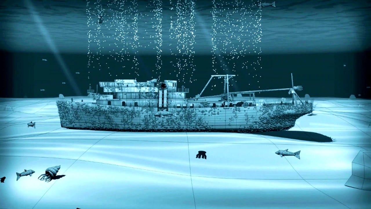 Sinking a Warship to Create a Stunning Artificial Reef in the Caribbean