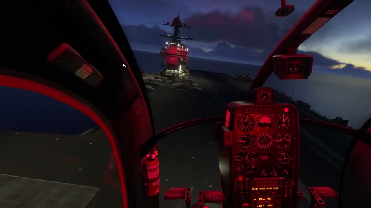 MFS 2024 VR Stealing a Helicopter from an Aircraft Carrier