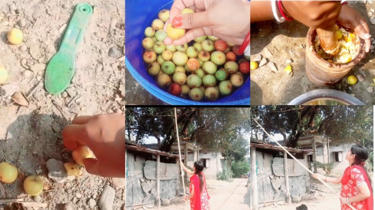 সবাই মিলে কুল মাখা করে খেলাম #bengla vlogs. 