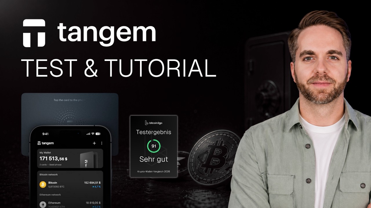 Tangem Wallet Test & Tutorial - Die einfachste Wallet für Einsteiger?