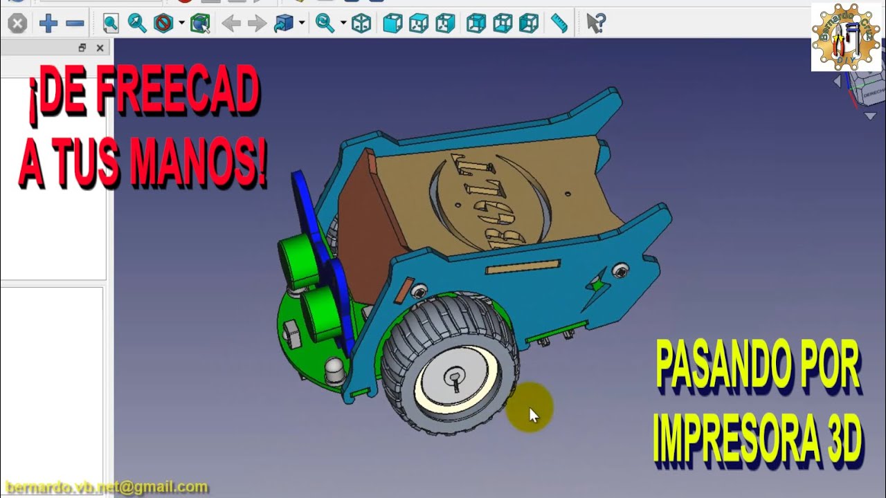 De FreeCAD directo a tus manos. Como imprimir cualquier pieza en 3D ¡PASO A PASO!