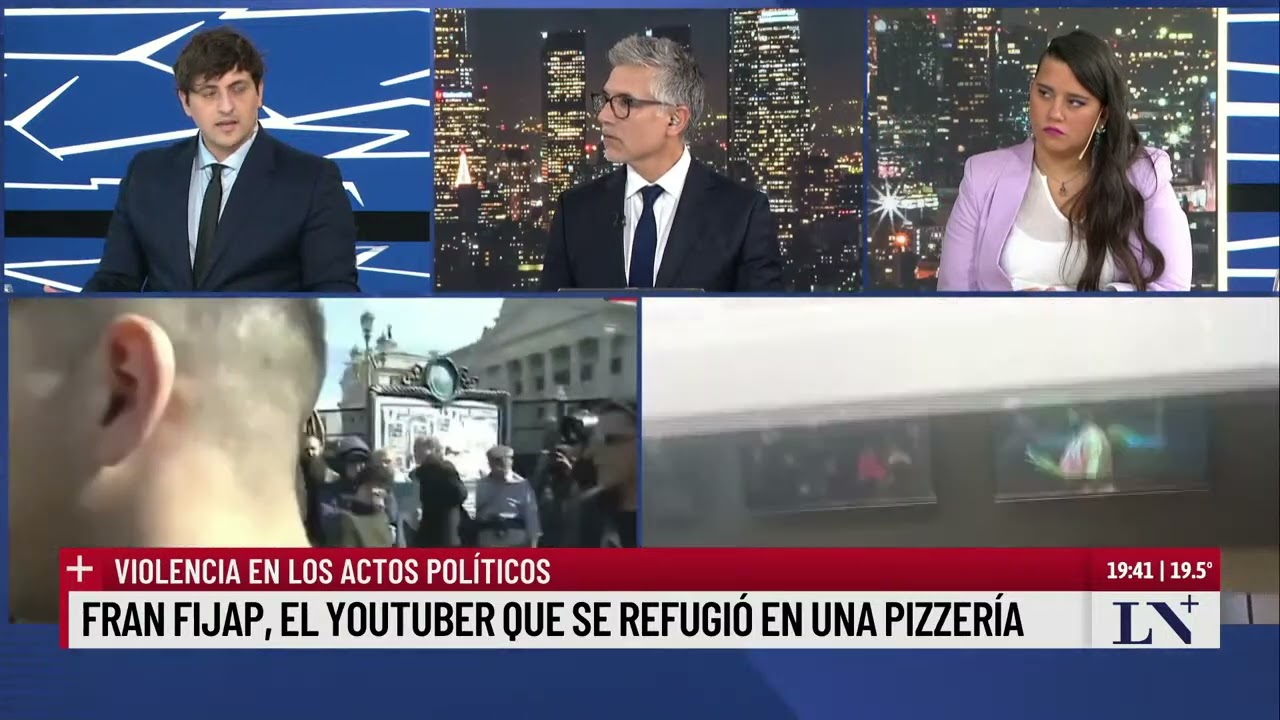 Fran Fijap, el youtuber que se refugió en una pizzería