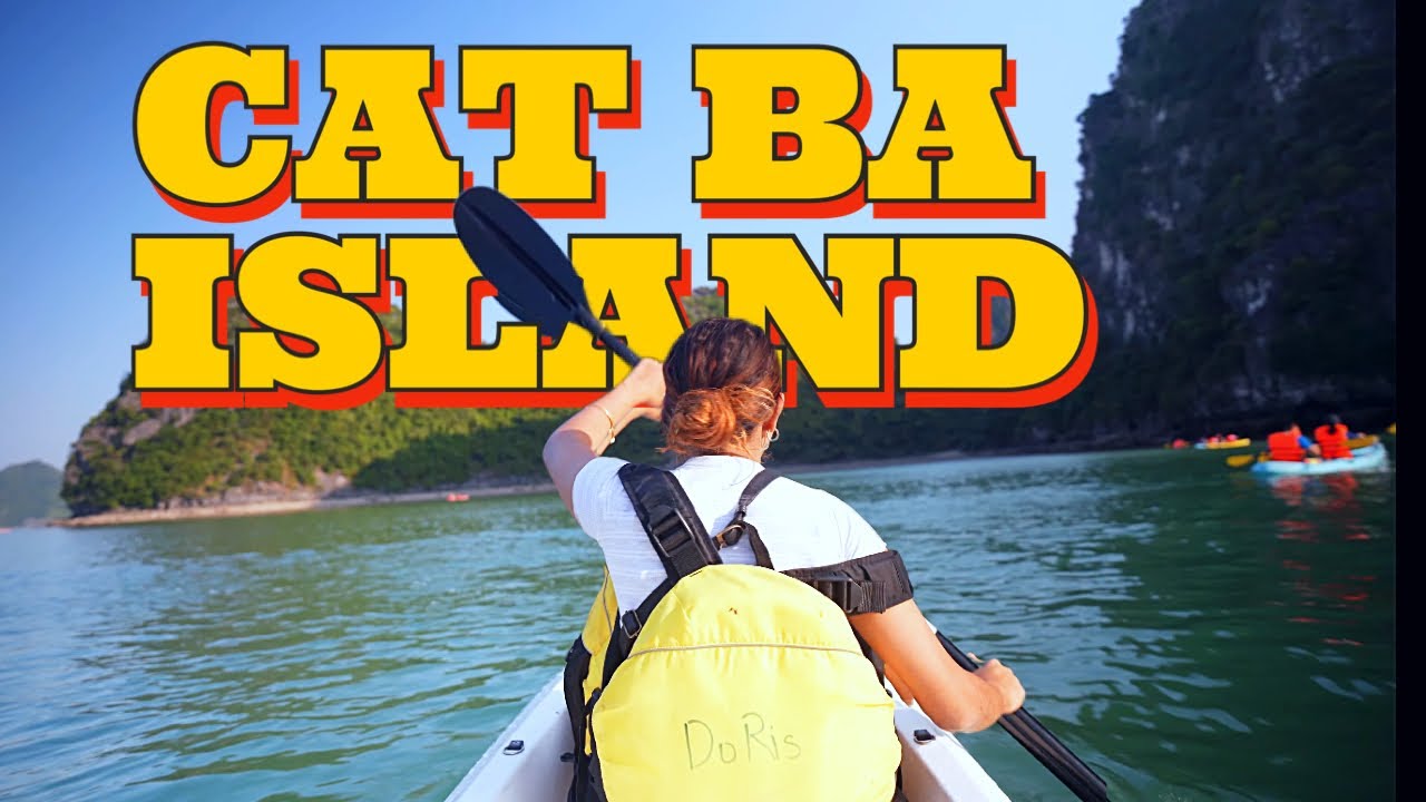 CAT BA NATIONAL PARK - bright and dark cave exploration- Day 2 HALONG BAY CRUISE | EP4 VIETNAM