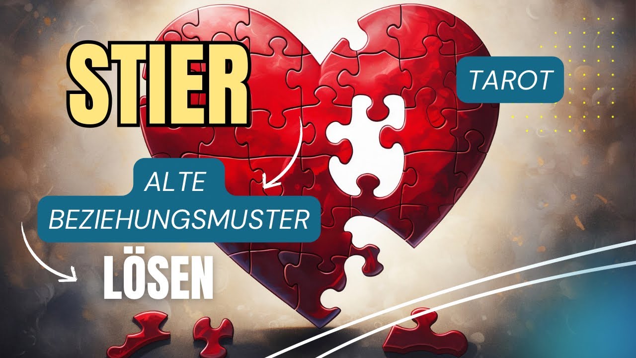 STIER ♉️ Beziehungsmuster & Blockaden heilen und lösen