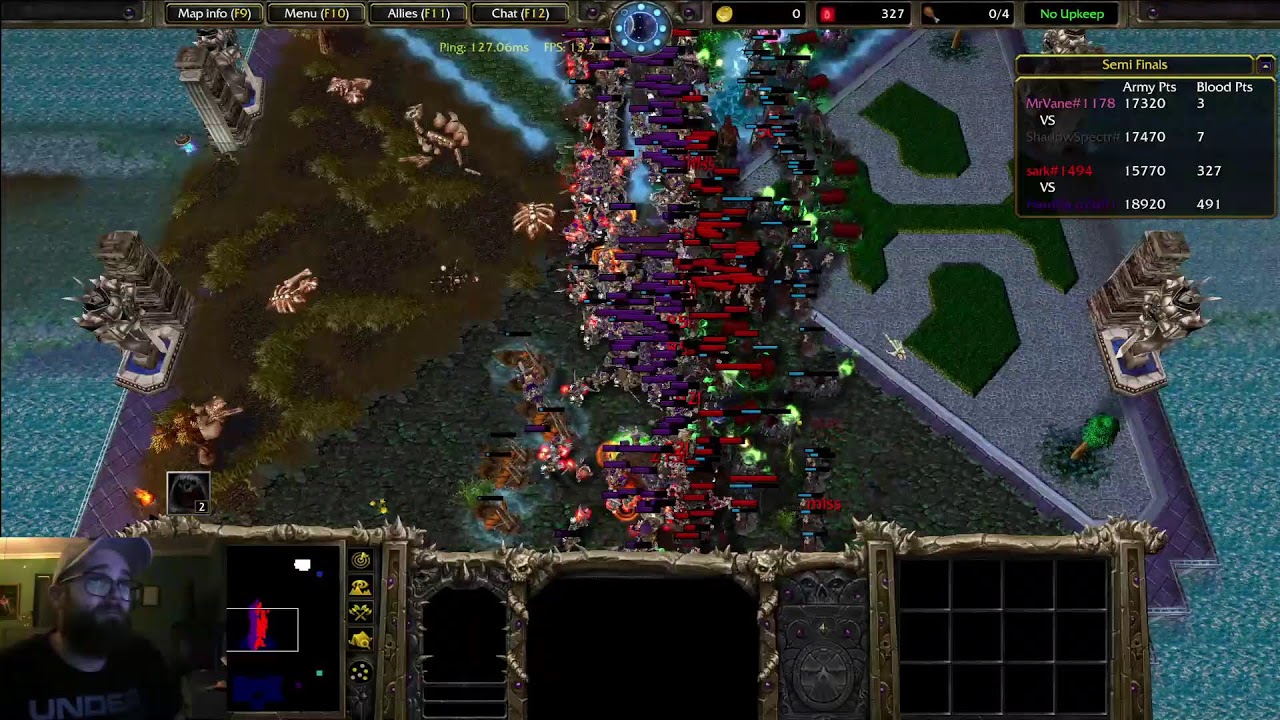 Warcraft 3 Blood Tournament's Live :D - 3