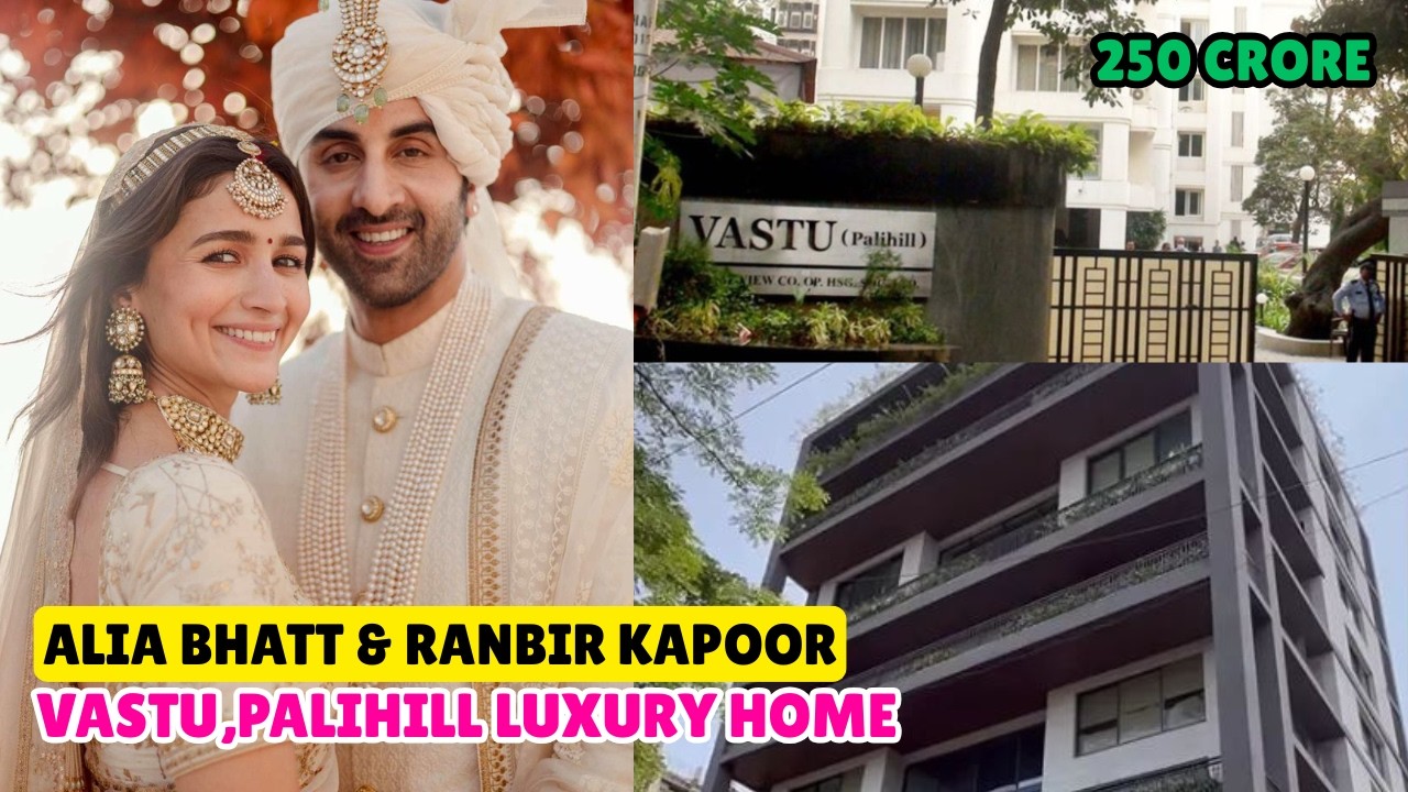 Inside Alia Bhatt & Ranbir Kapoor Vastu House #viral #luxurylifestyle #aliabhatt #ranbirkapoor #rich