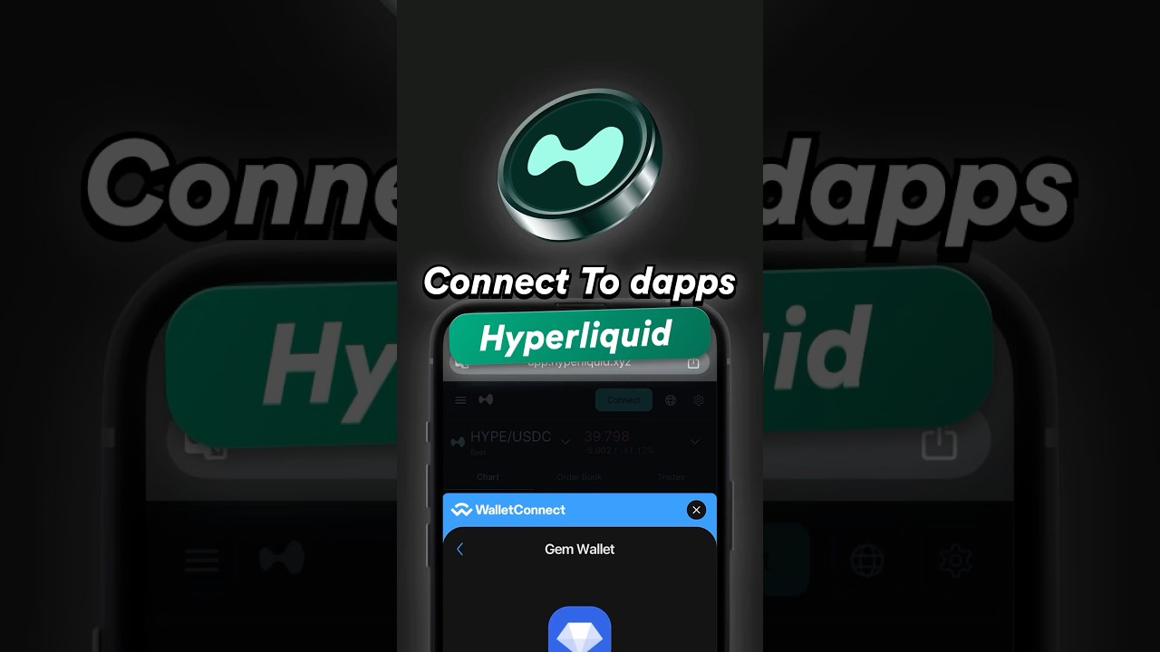 Connect To Hyperliquid (HyperEVM) dApps Using iOS And Android Crypto Wallet