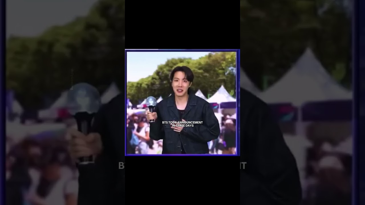 Объявление о туре BTS появится через три дня 💓