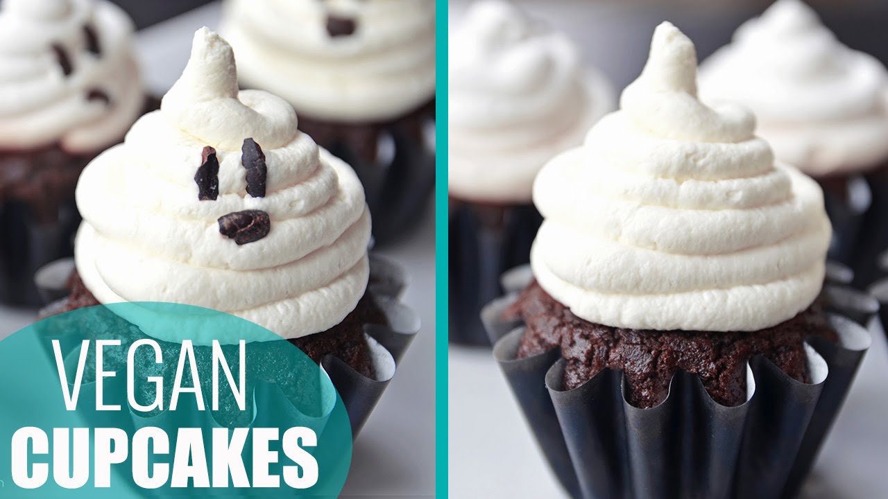 Gluten-Free and Vegan Chocolate Cupcakes | HEALTHY DESSERTS ♡