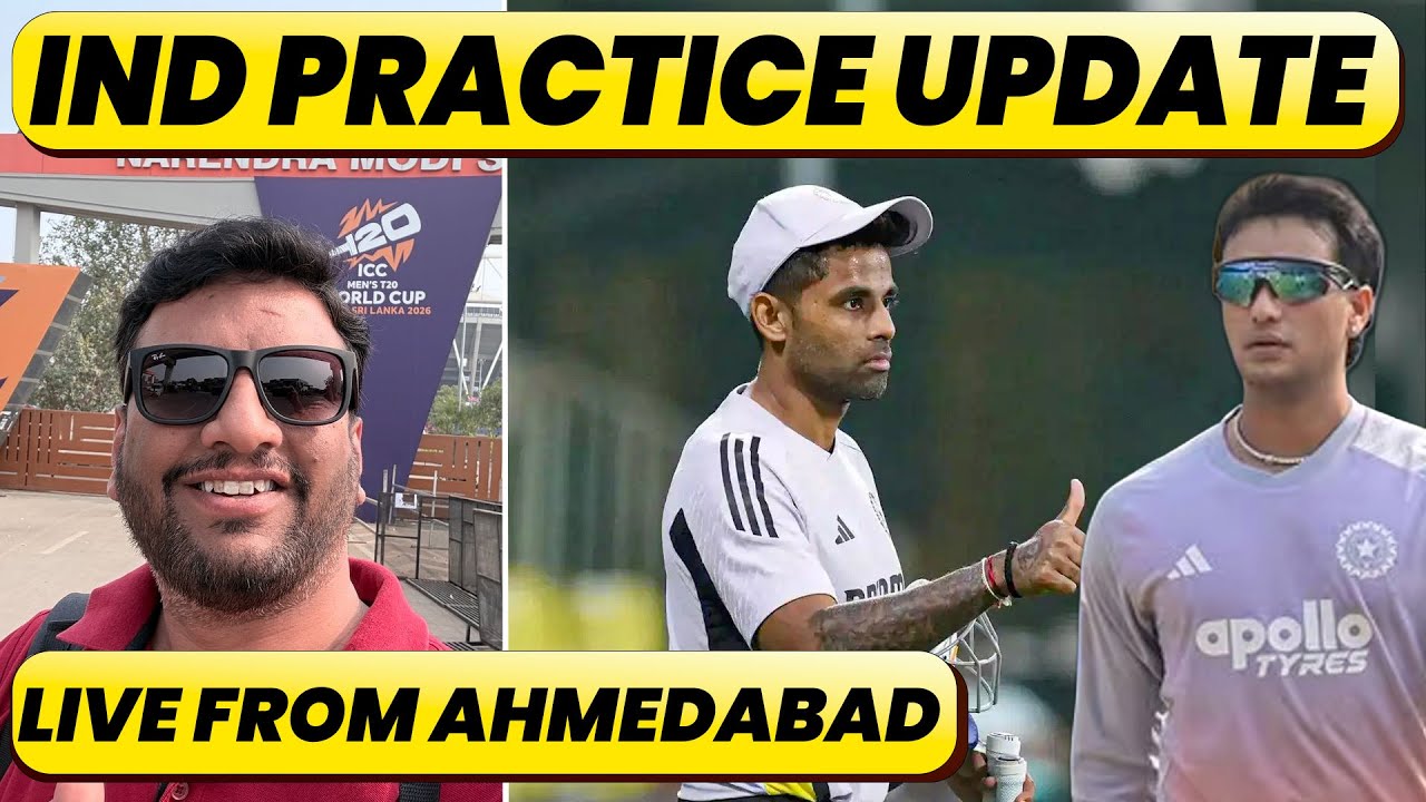 LIVE FROM AHMEDABAD: TEAM INDIA READY FOR SOUTH AFRICA CHALLENGE, PRACTICE & PC UPDATE