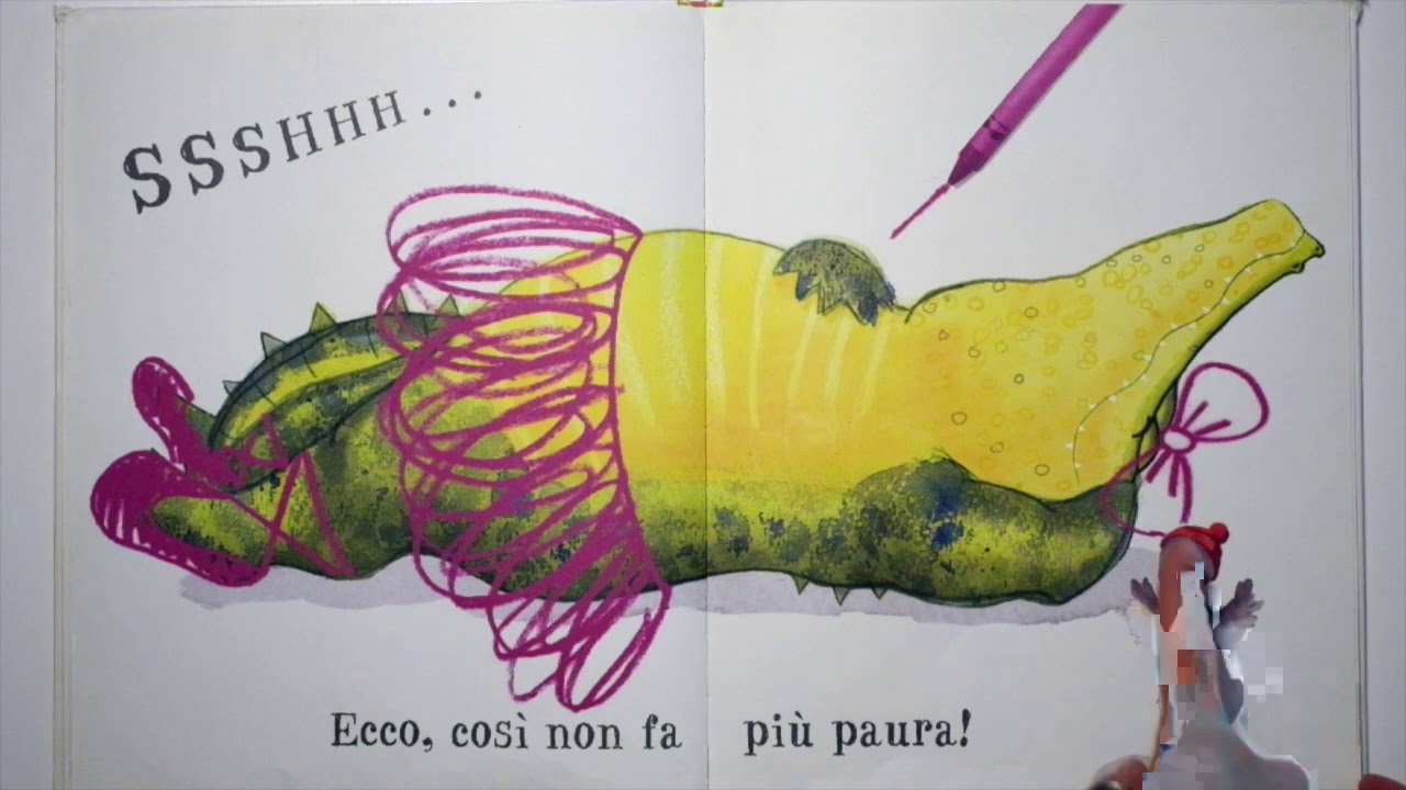 Attenti al coccodrillo! Aprire con cura