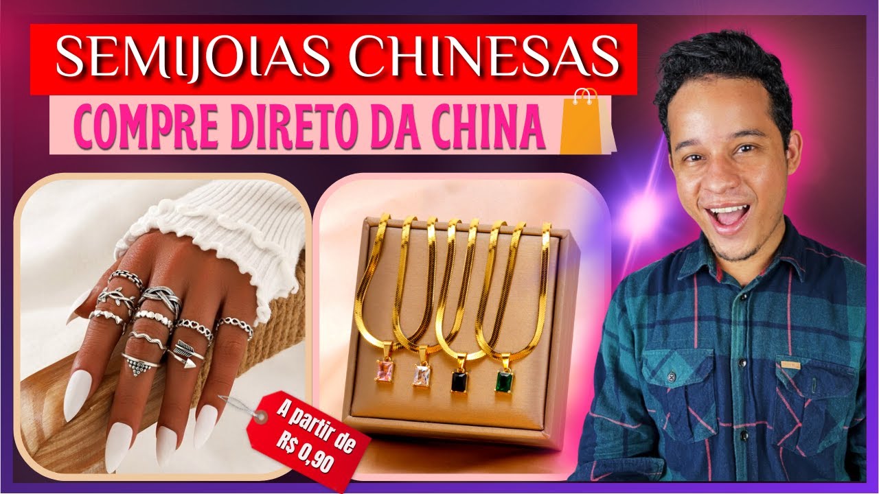 💎 FORNECEDORES DE SEMIJOIAS CHINESAS PARA REVENDA - 2025