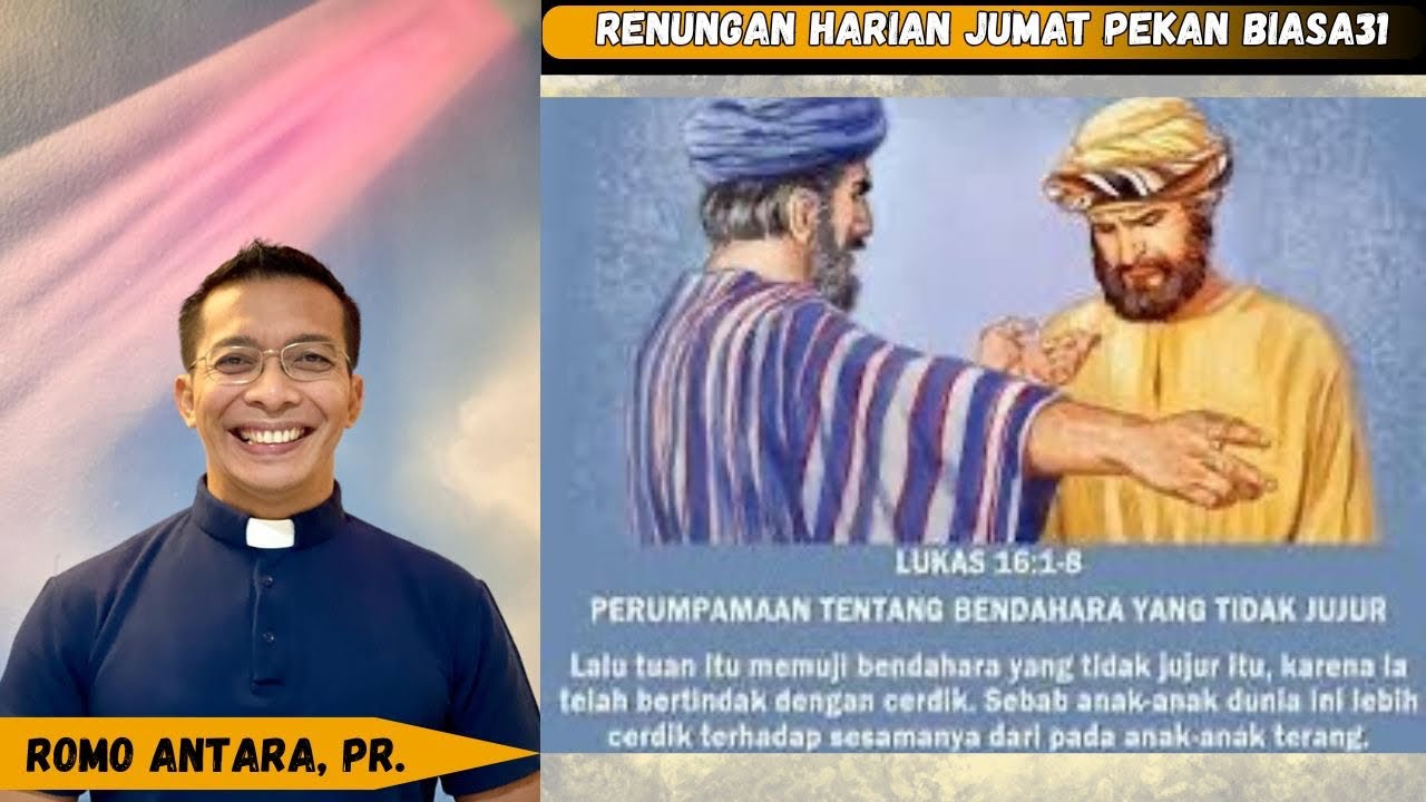 RenHar Jumat 07 November 2025 Pekan Biasa31 oleh Romo Antara, Pr.#renungan #renungankatolik #katolik