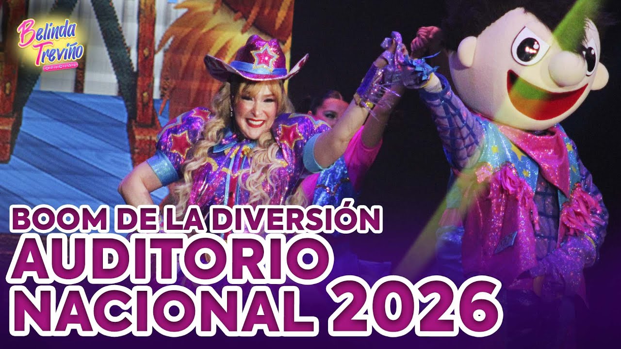 Backstage El Boom de la Diversión, Auditorio Nacional - Belinda Treviño