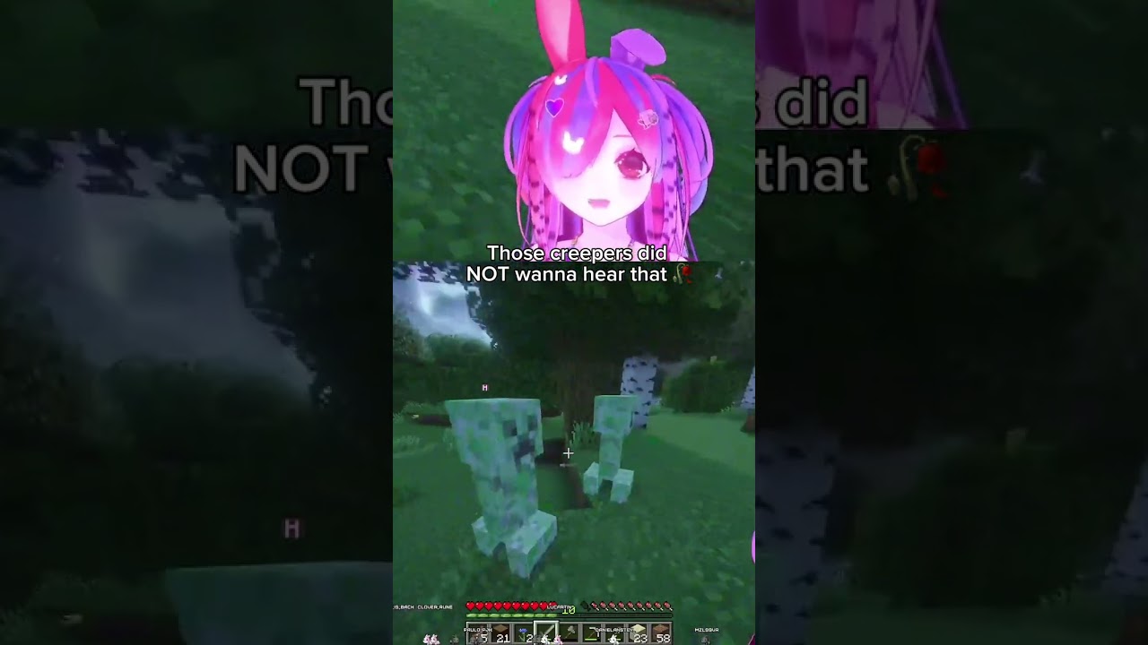 I GOT JUMPED BY CREEPERS 😭