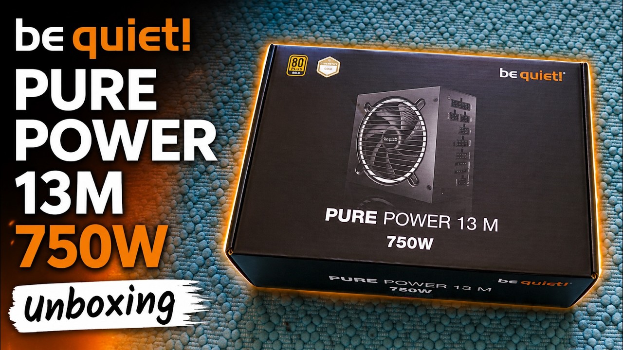bequiet! Pure Power 13M Unboxing