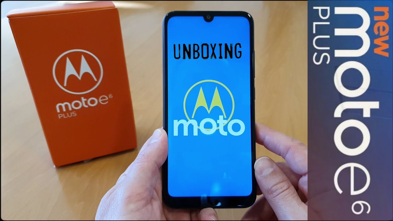 MOTOROLA MOTO E6 PLUS UNBOXING y CONFIGURACION INICIAL (parte 1)