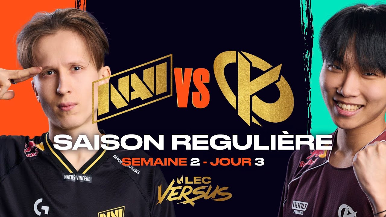 NAVI vs KC, MAYNTER AFFRONTE CANNA (LEC Versus 2026)