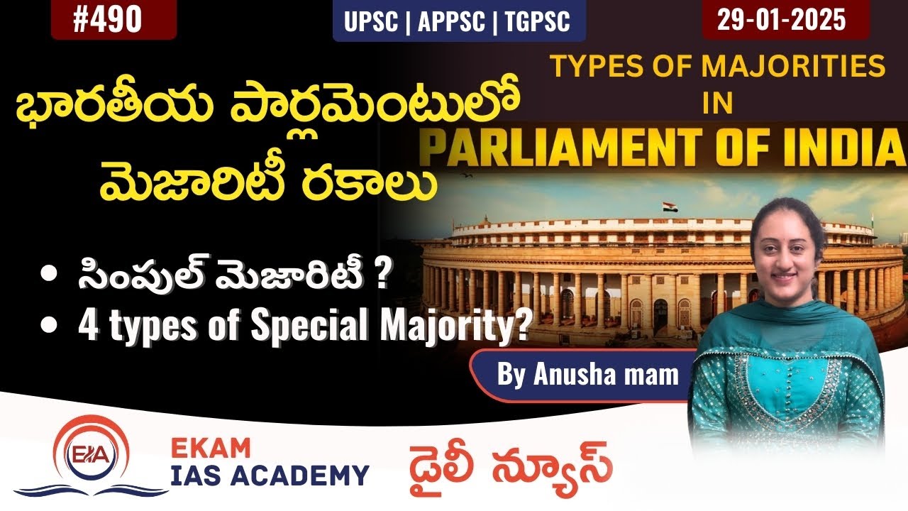 Types of Majorities @ekamiasacademy_official