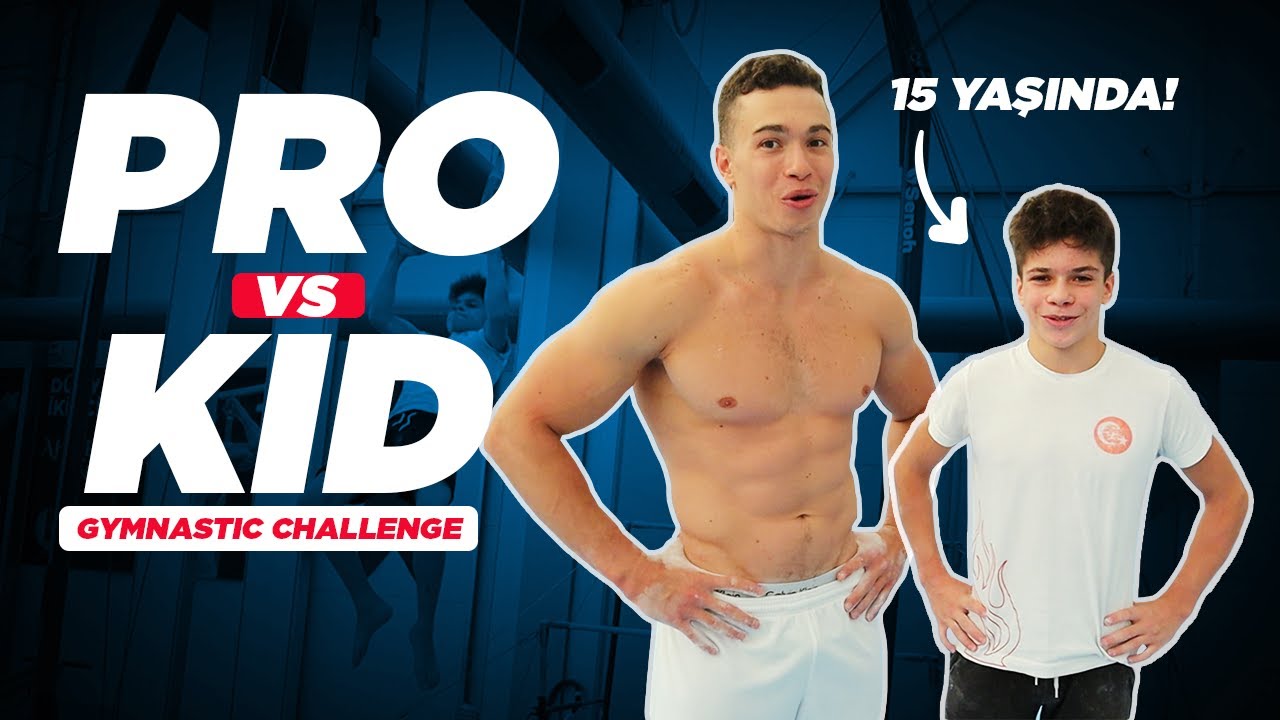 15 Yaşındaki Demir Adamla Mücadele! (PRO vs KID GYMNASTIC CHALLENGE)